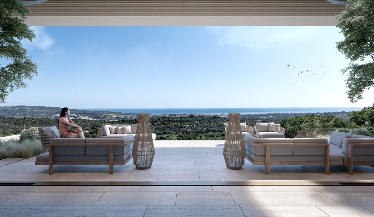 09_EXT_TERRAZA_LIVING_2 AQA by Manuel Ruiz Moriche ARK Architects The15