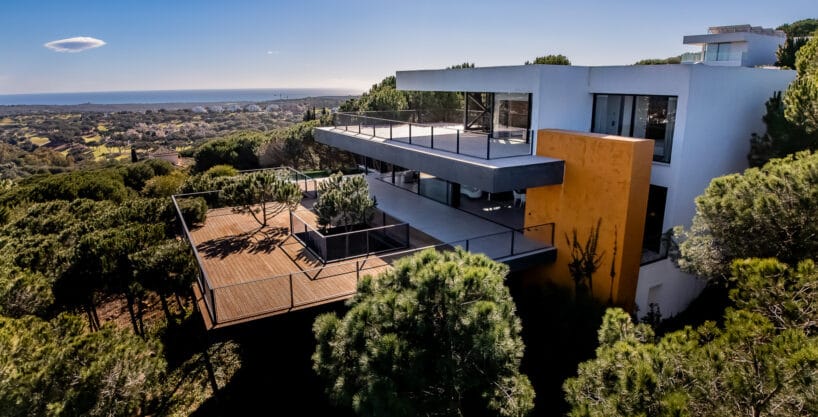 villa con vistas al mar en Sotogrande