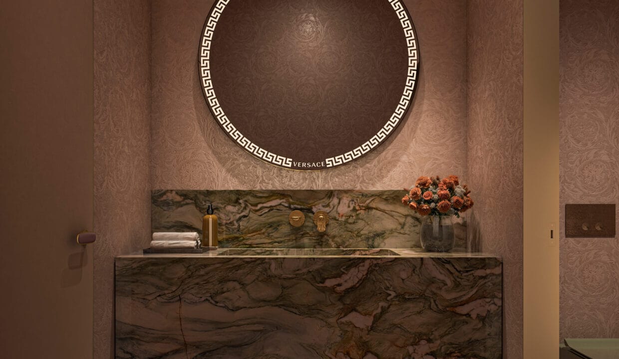 (Versace) Powder Room